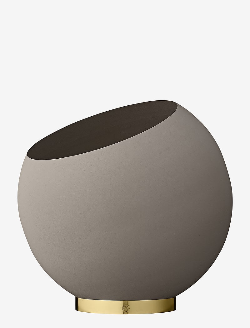 AYTM - GLOBE flowerpot - lillepotid - taupe - 1