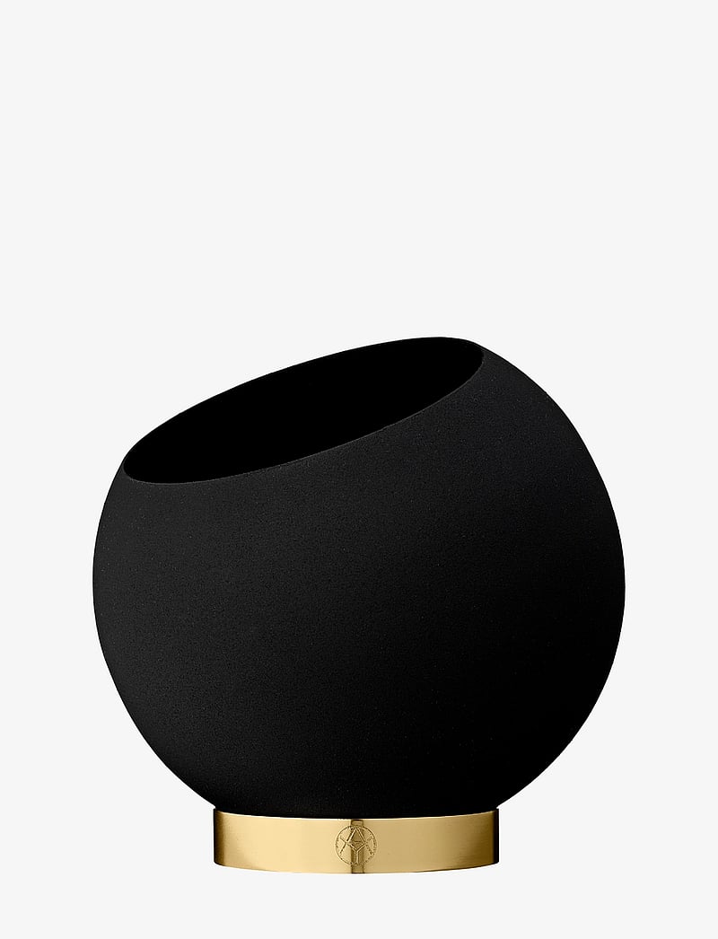 AYTM - GLOBE flowerpot - lillepotid - black - 1