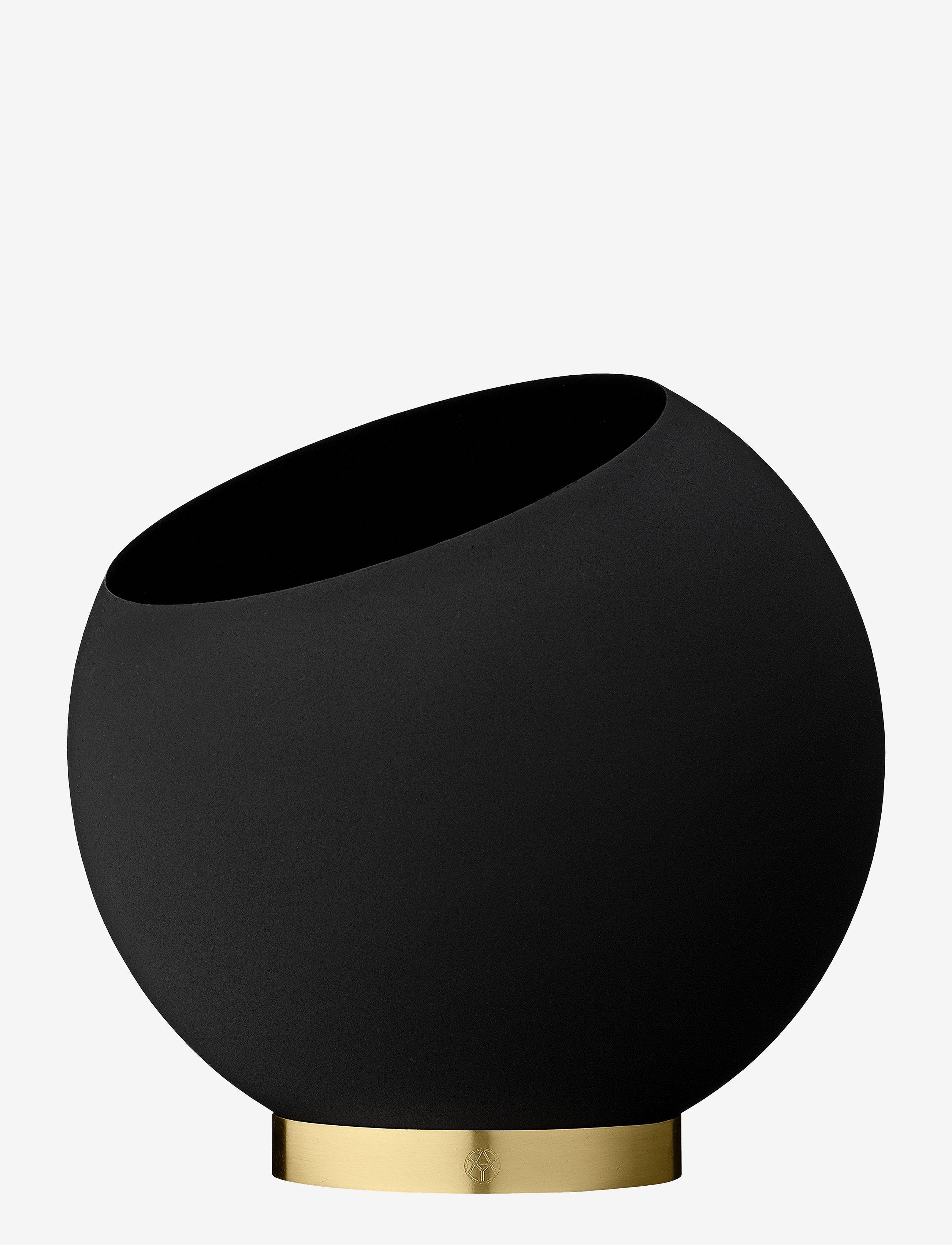 AYTM GLOBE flowerpot - AYTM - BLACK / black
