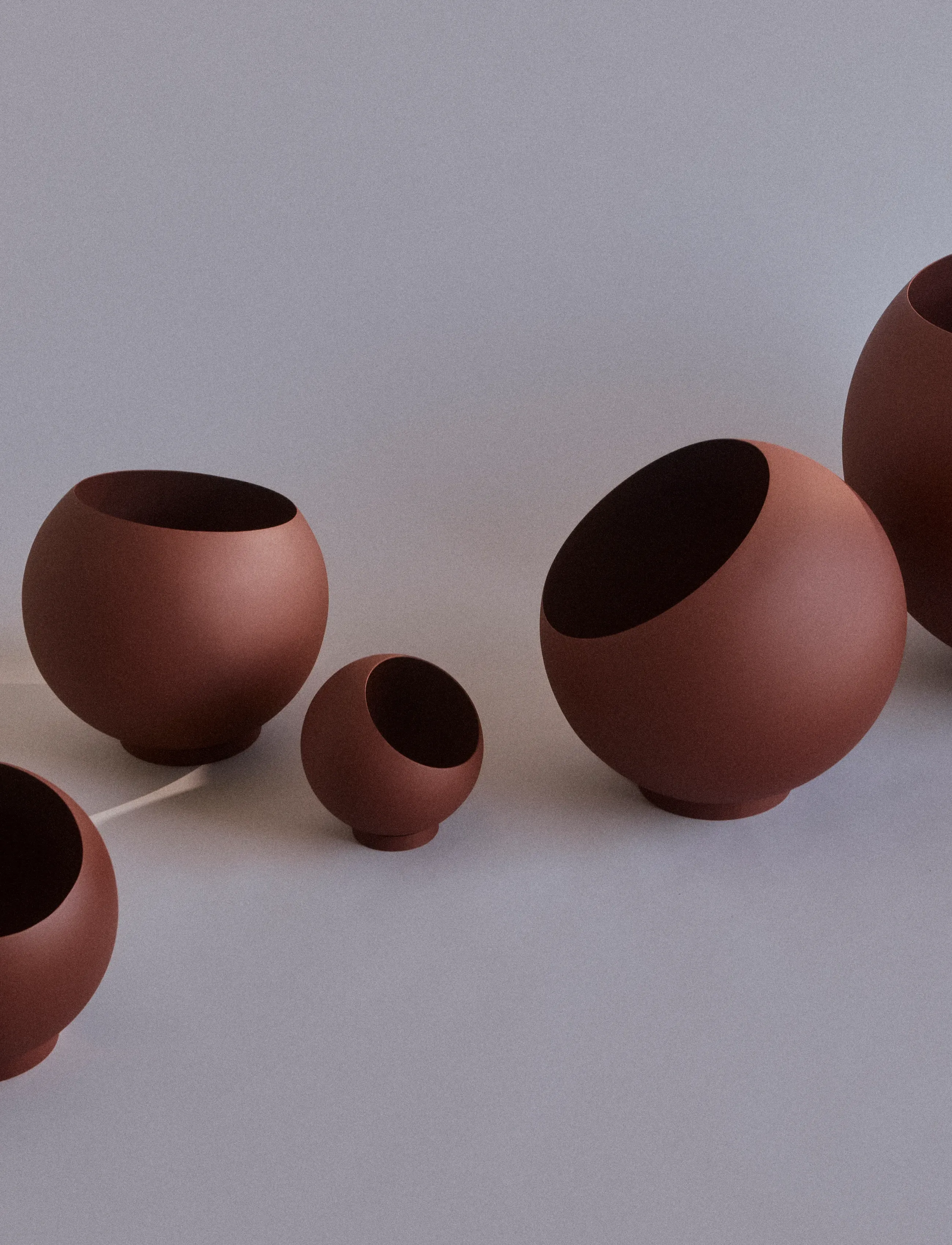 AYTM - GLOBE flowerpot - blómapottar - ginger bread - 2