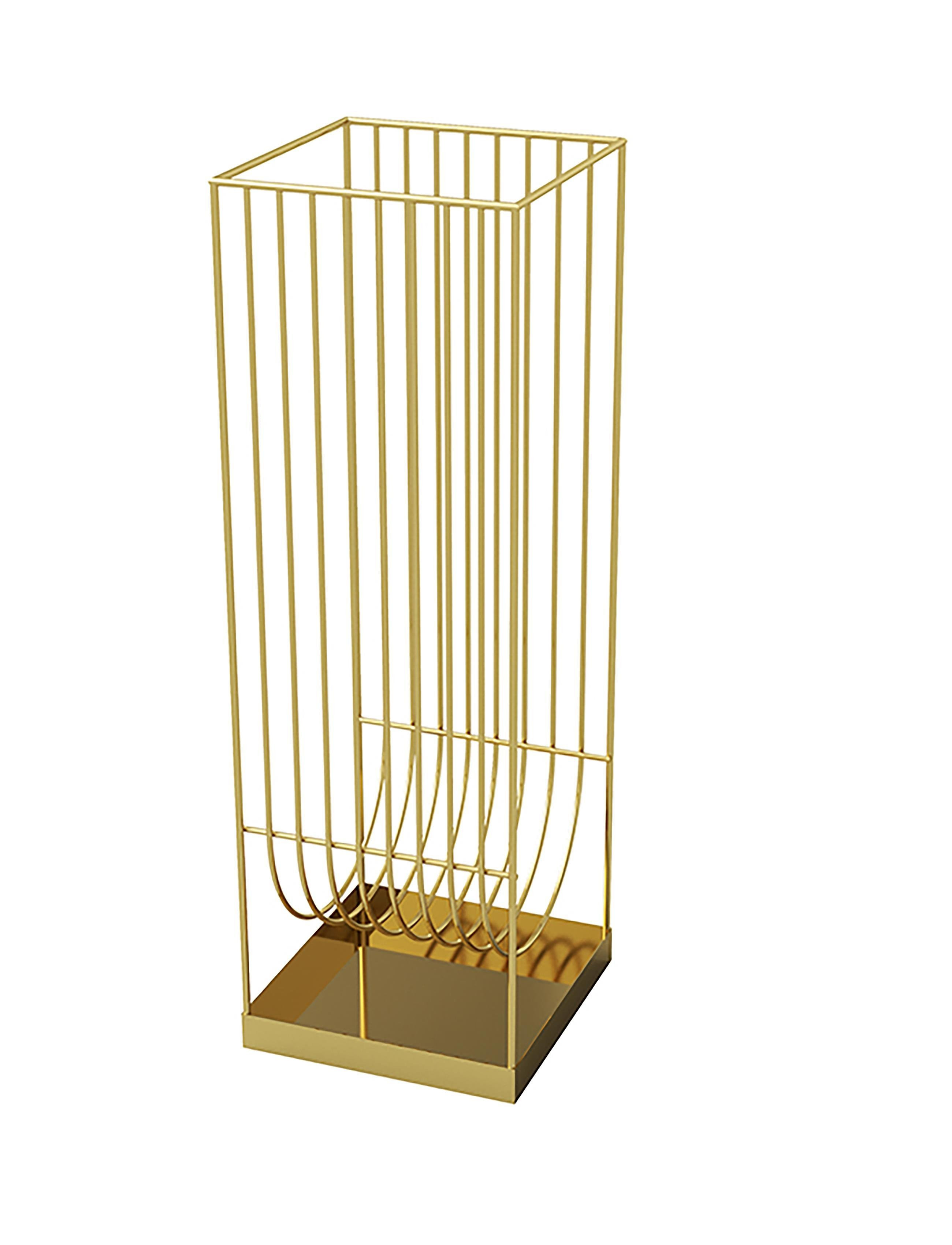 AYTM - CURVA umbrella stand - aufbewahrungskörbe - gold - 2