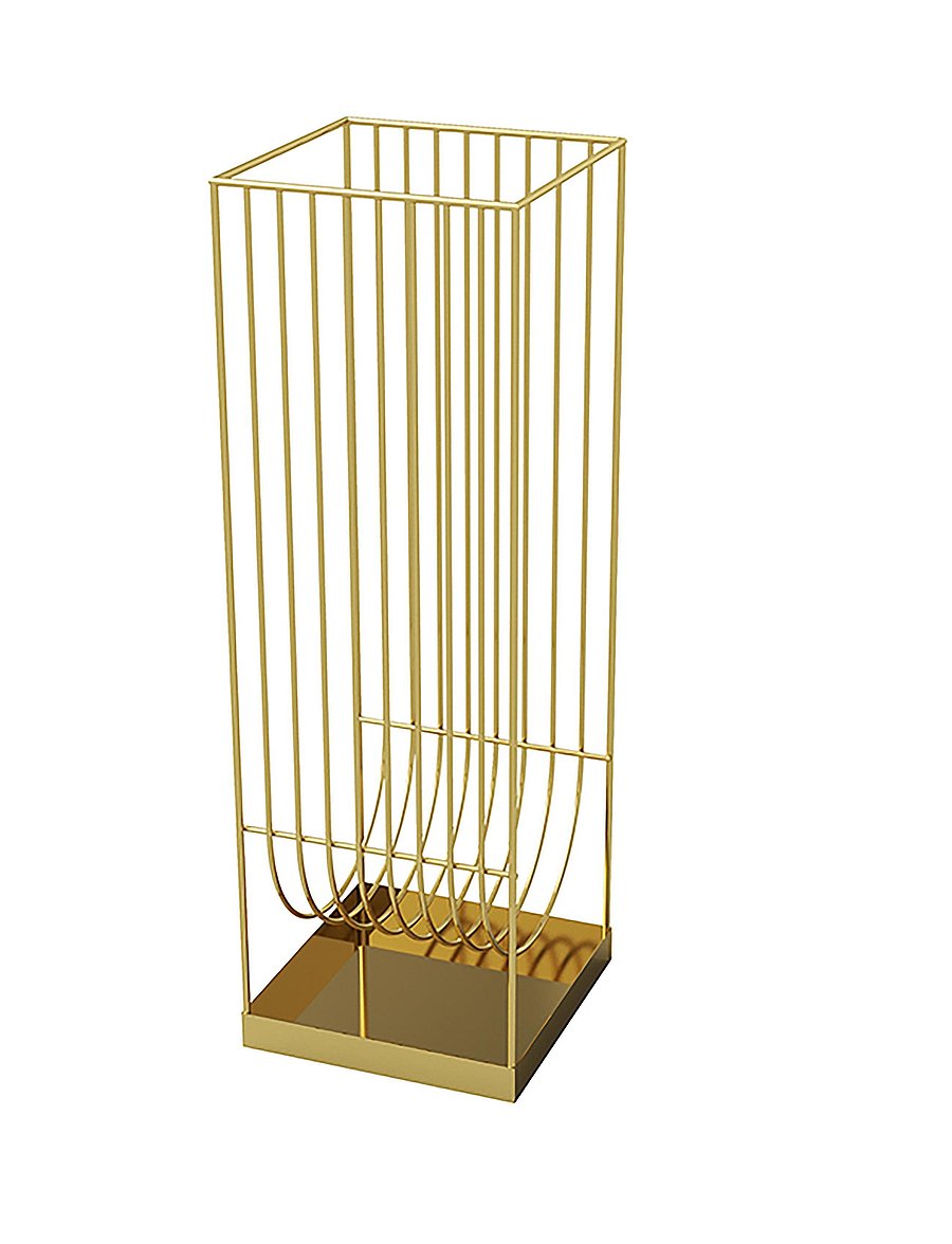 AYTM - CURVA umbrella stand - aufbewahrungskörbe - gold - 2