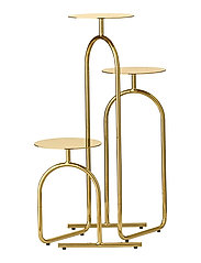 AYTM - HIATUS pedestal table - stalai - gold - 1