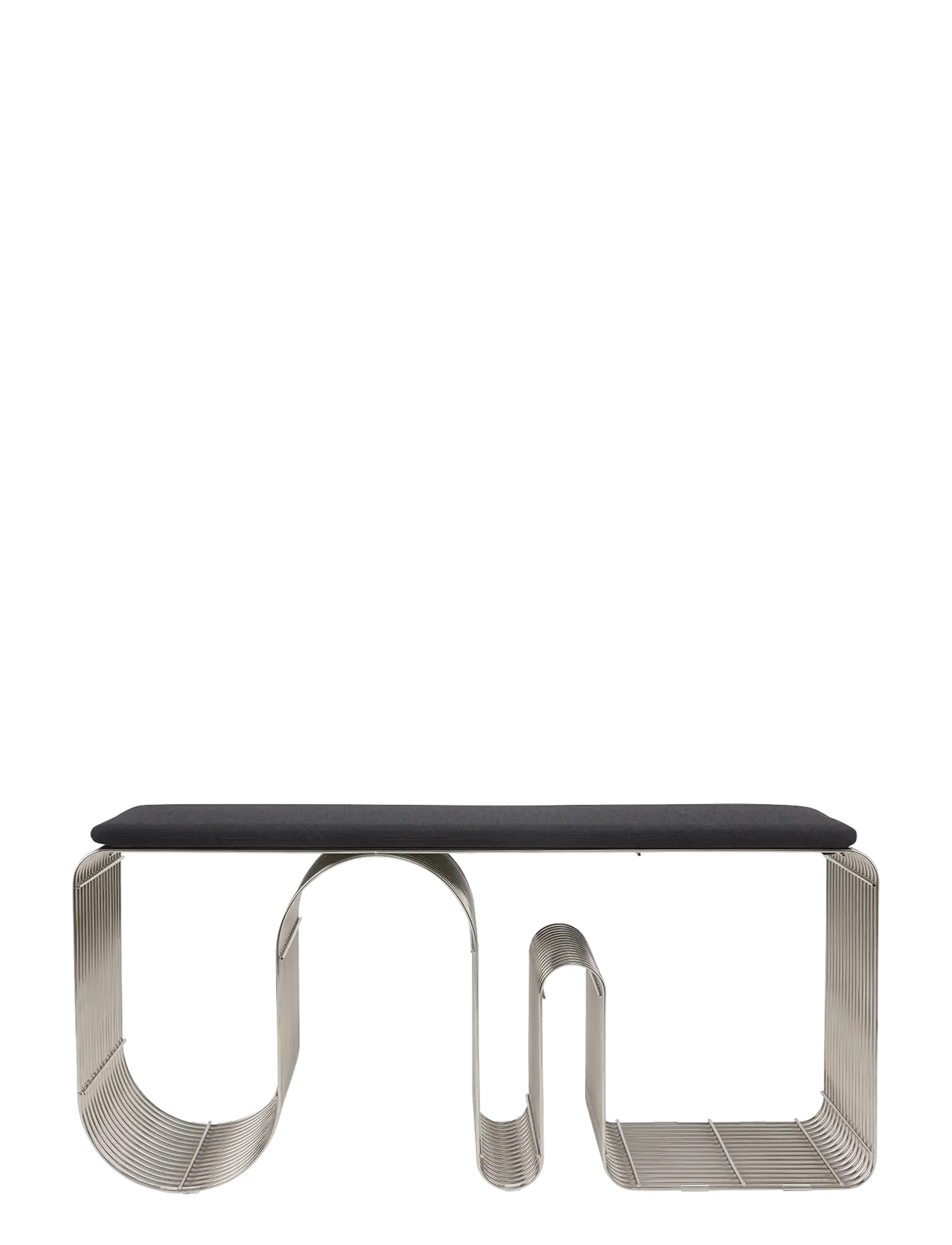 AYTM - CURVA bänk - pallar & bänkar - silver - 2