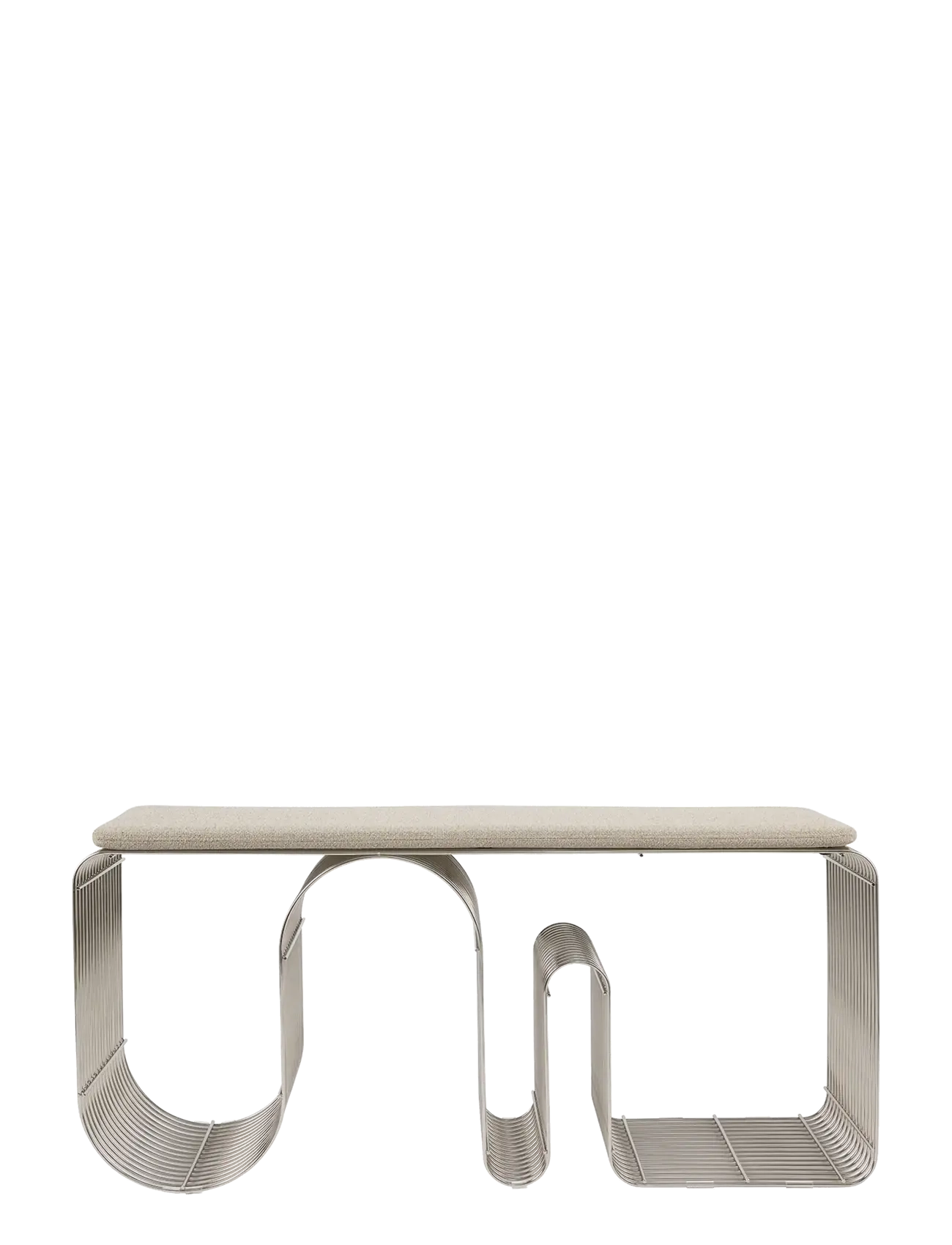 AYTM - CURVA bänk - pallar & bänkar - silver - 3