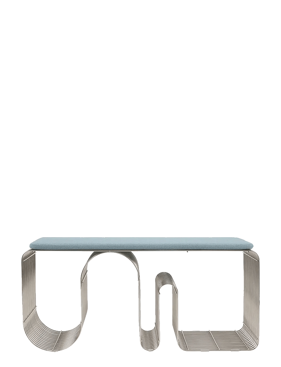 AYTM - CURVA bench - hocker & bänke - silver - 5