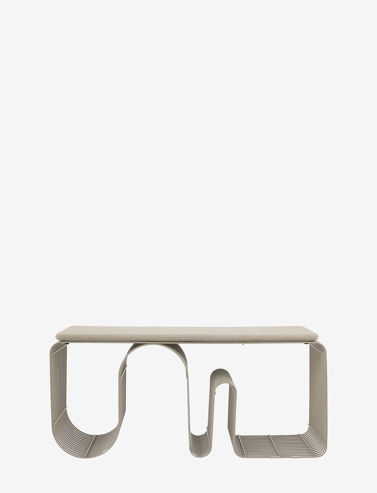 AYTM - CURVA bench - pallar & bänkar - taupe - 2
