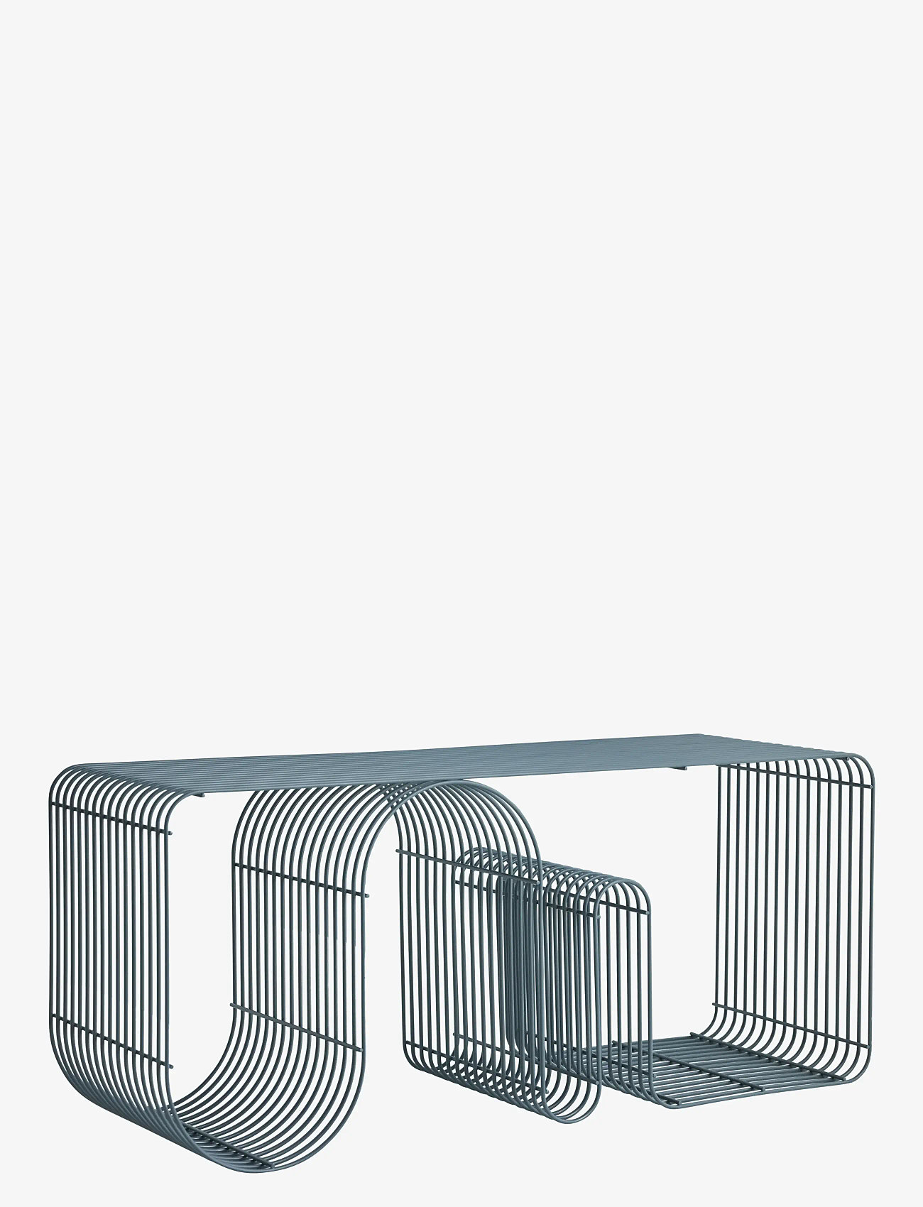 AYTM - CURVA bench - hocker & bänke - dusty blue - 0