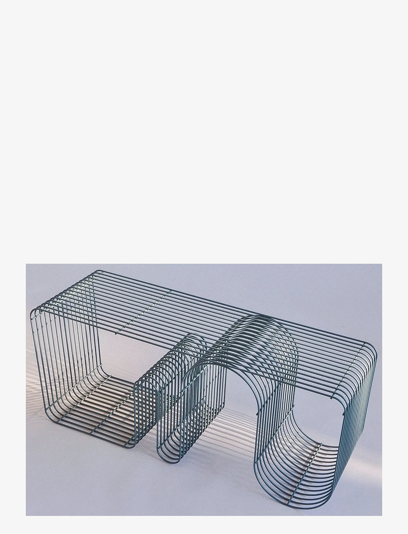 AYTM - CURVA bench - hocker & bänke - dusty blue - 1