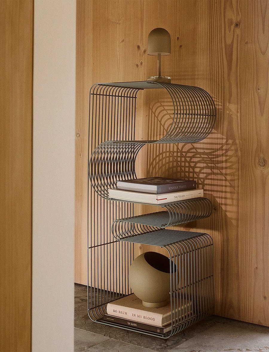 AYTM - CURVA bench - hocker & bänke - dusty blue - 0