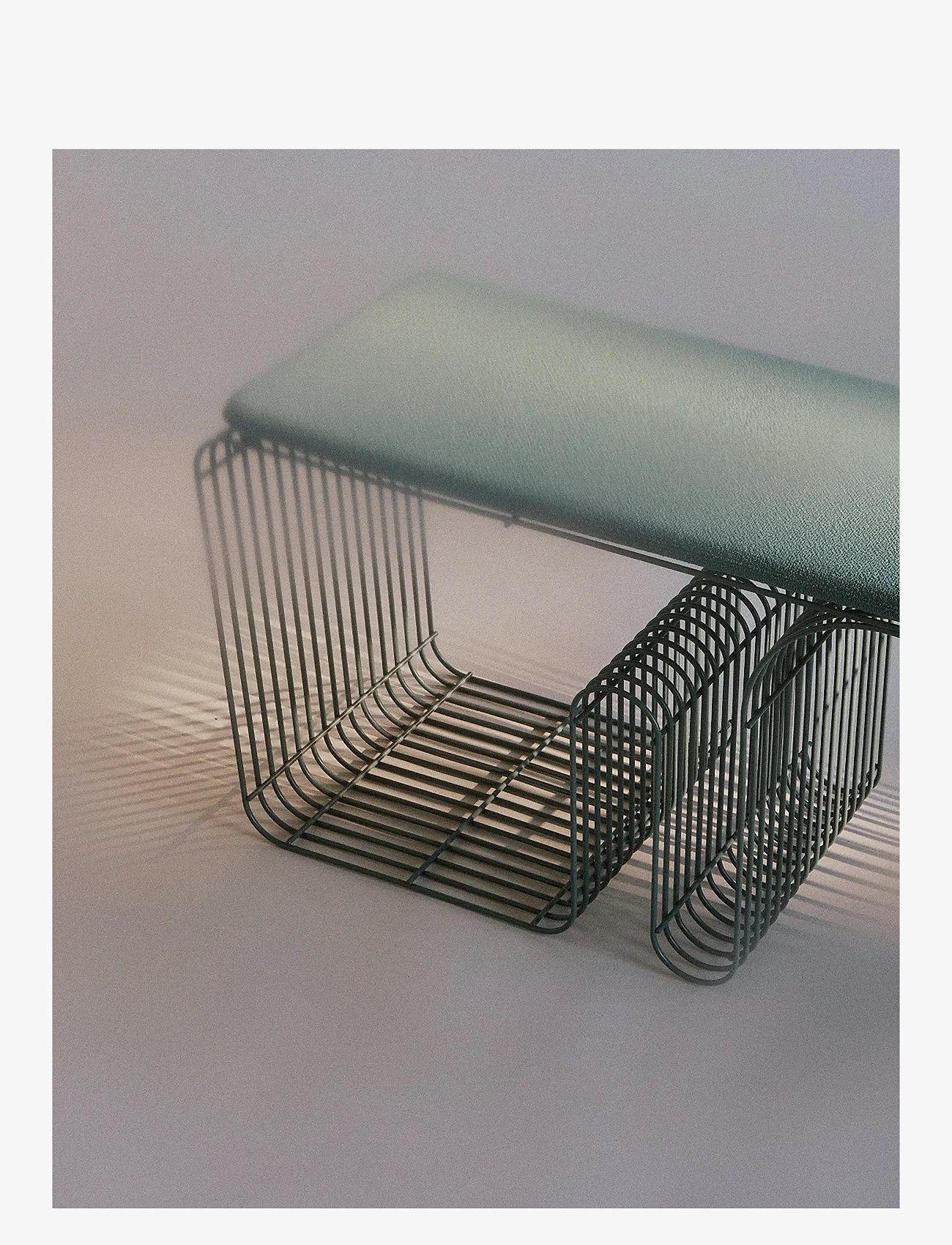 AYTM - CURVA bench - hocker & bänke - dusty blue - 2