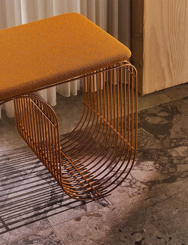 AYTM - CURVA bench - toolid ja pingid - amber - 0