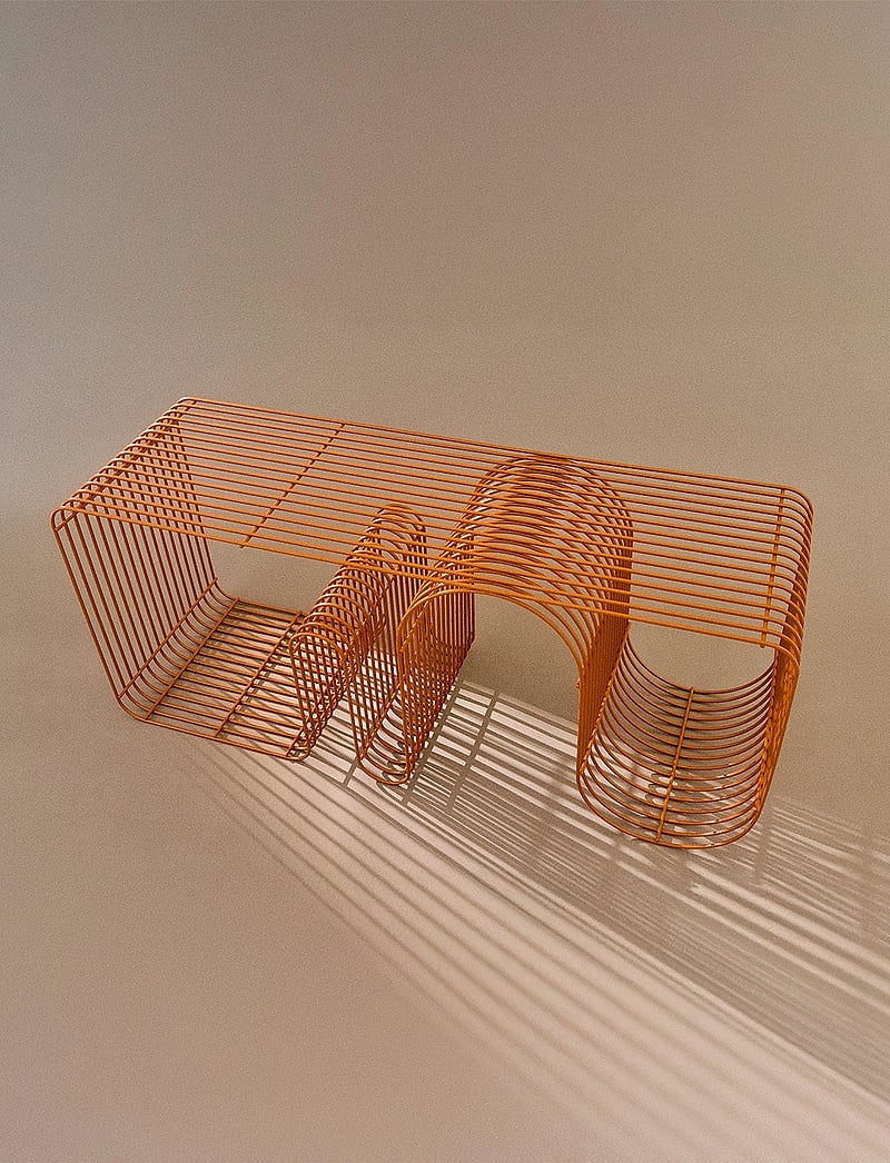 AYTM - CURVA bench - toolid ja pingid - amber - 3