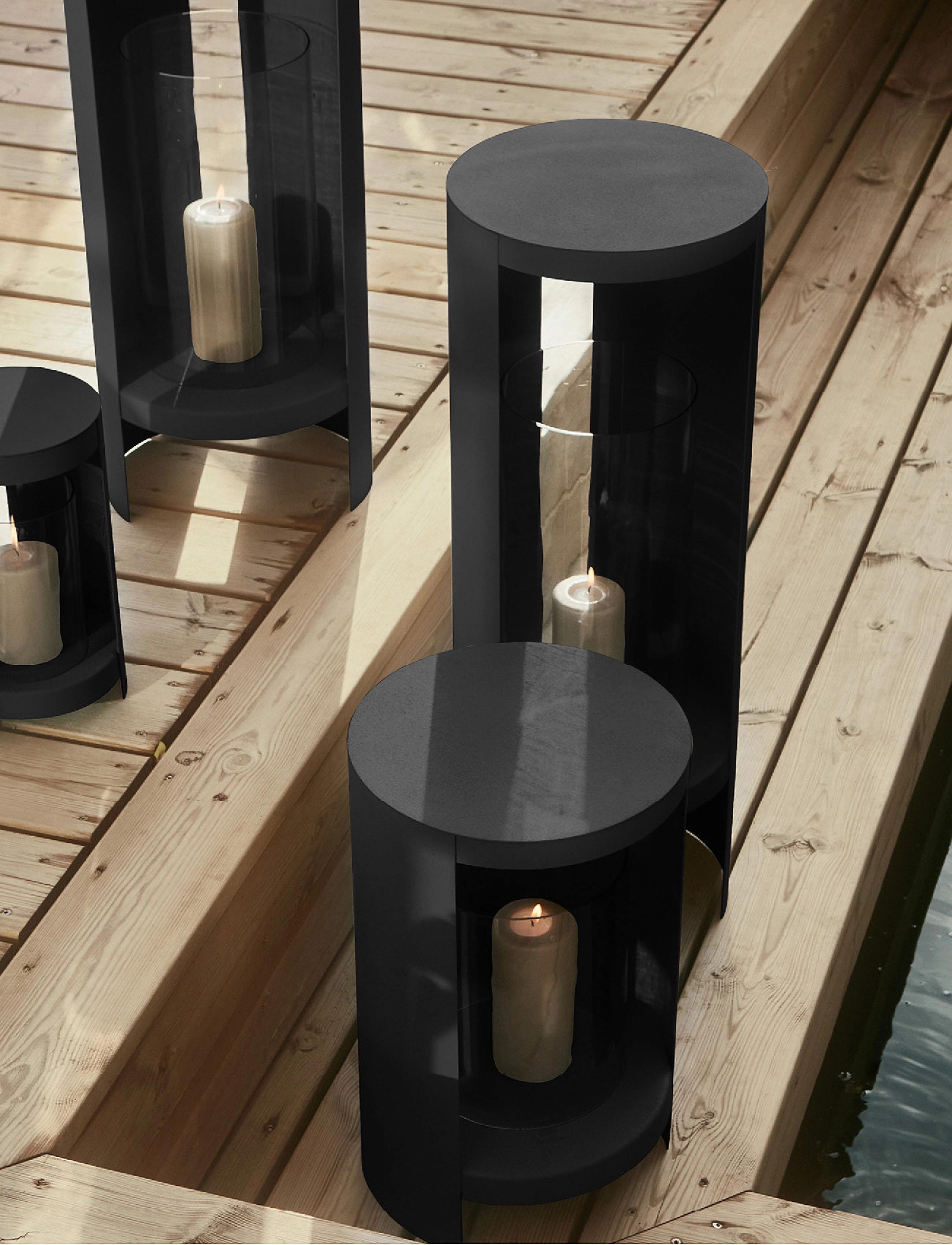 AYTM - ORA lantern - laternen - black - 3