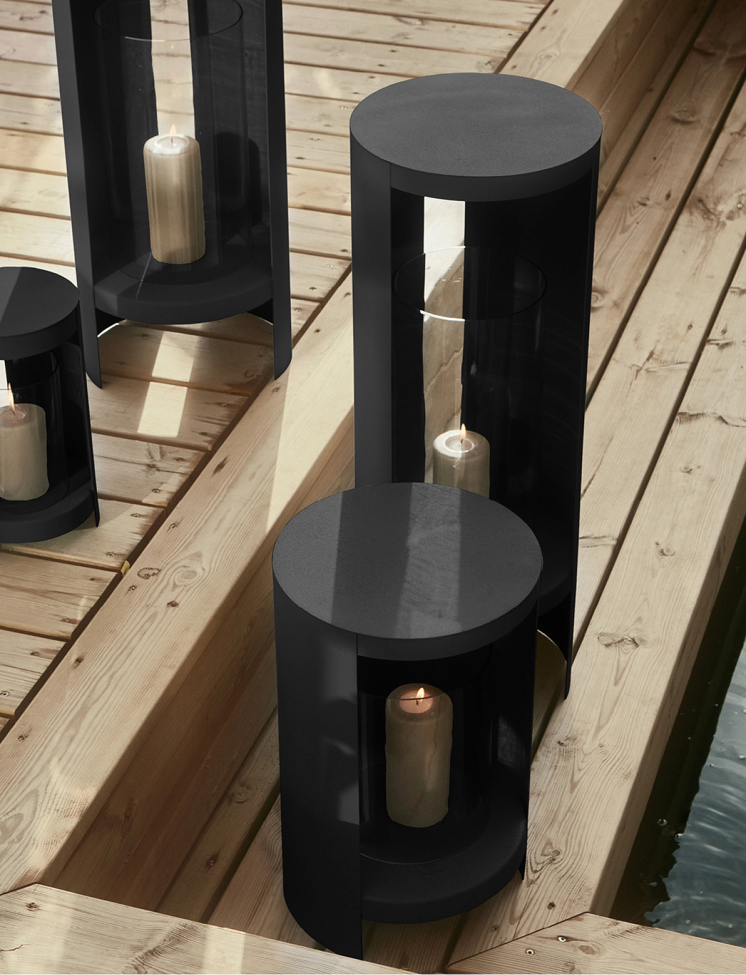 AYTM - ORA lantern - laternen - black - 2