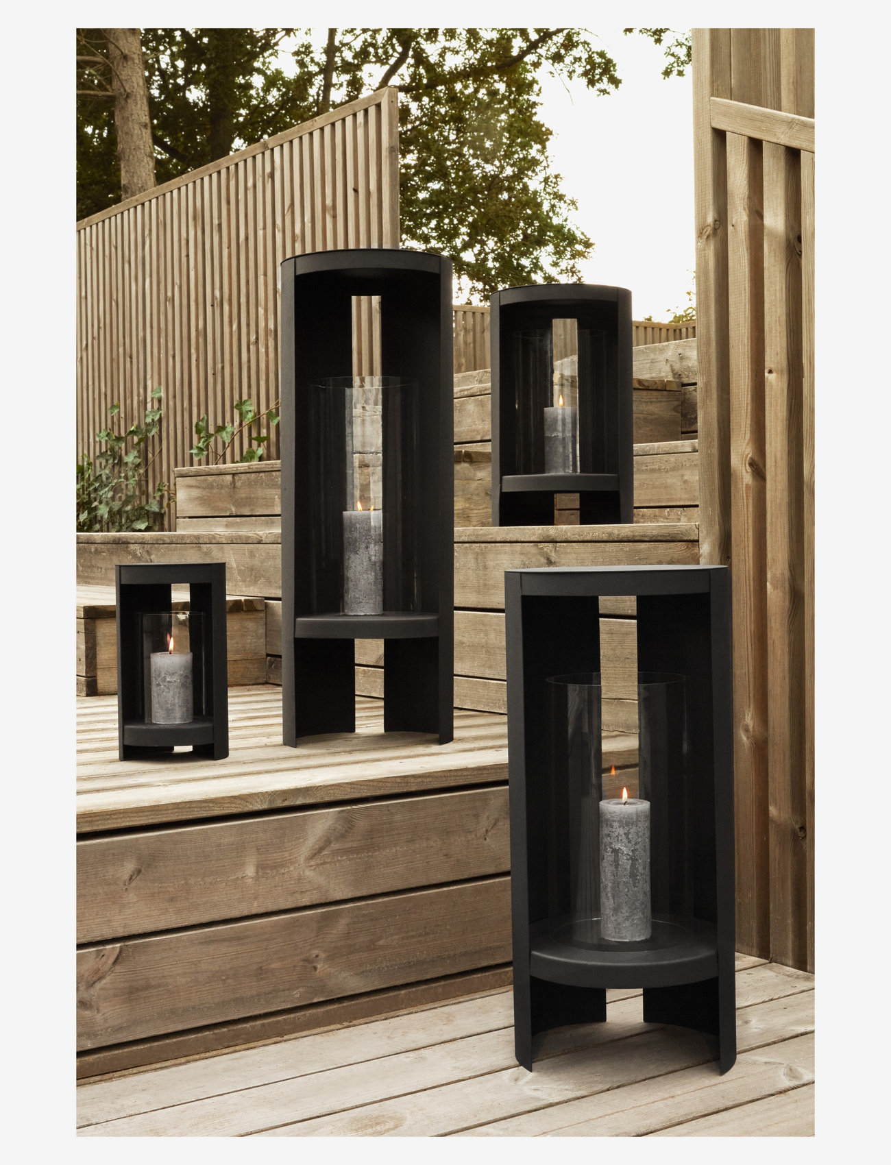 AYTM - ORA lantern - lanterns - black - 1