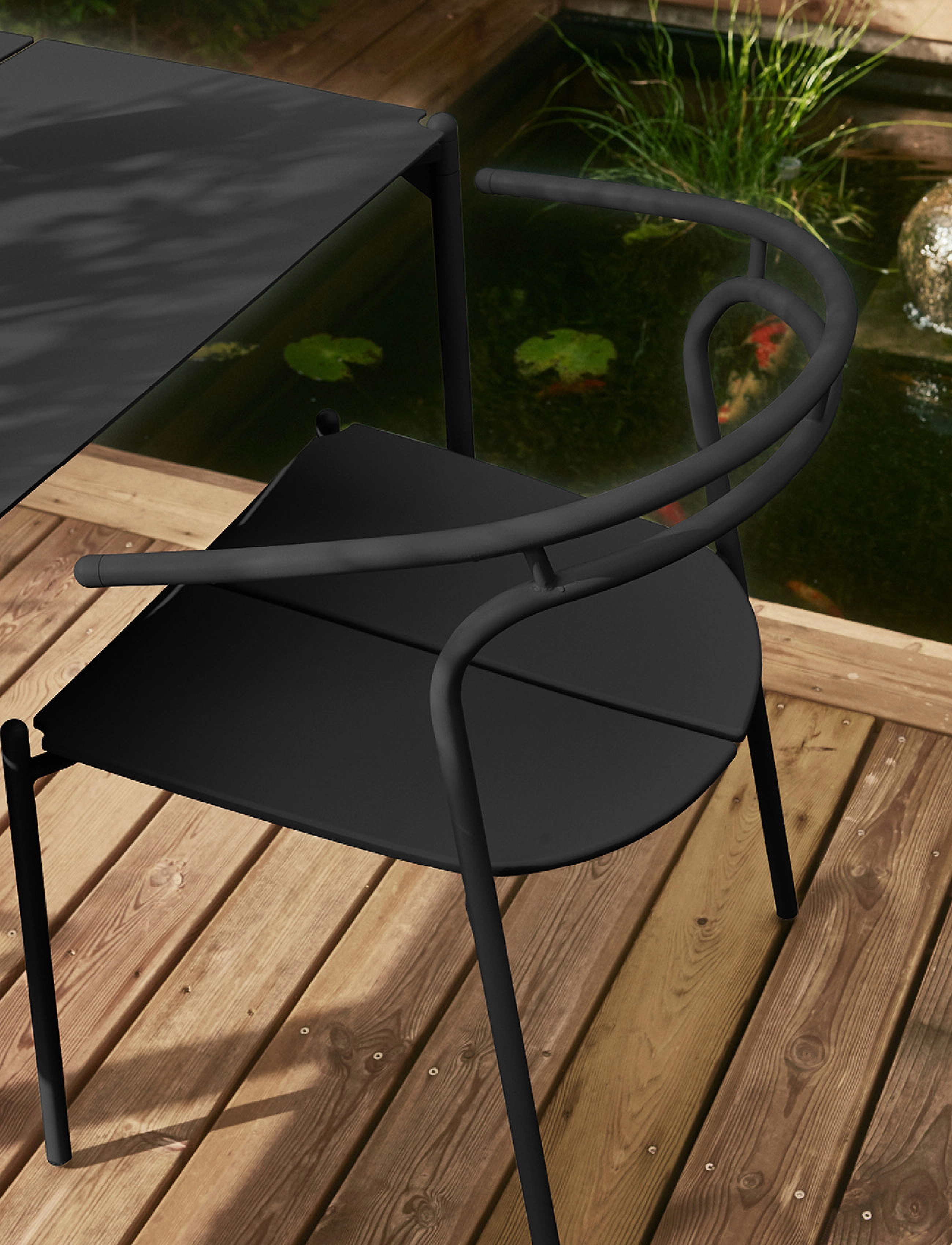 AYTM - NOVO matstol - stolar - black/black - 2