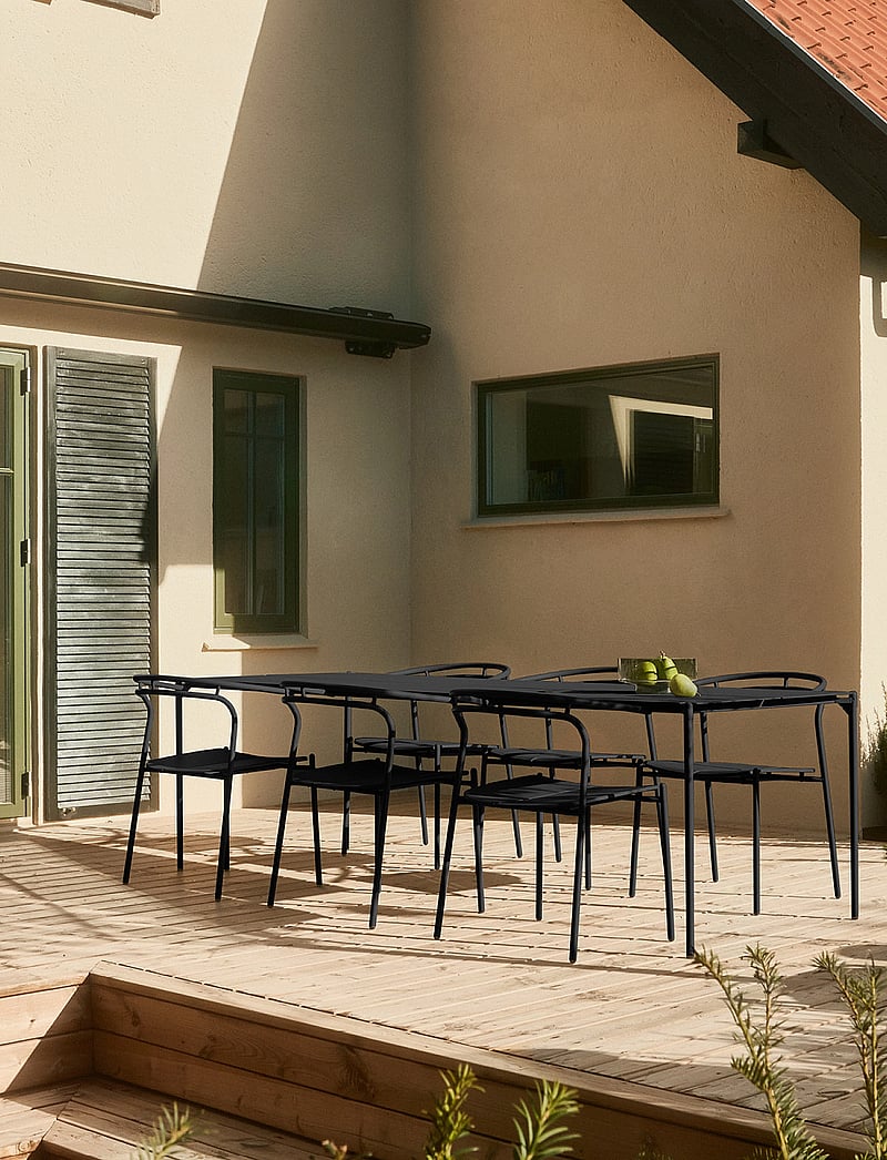 AYTM - NOVO dining chair - stólar - black/black - 3