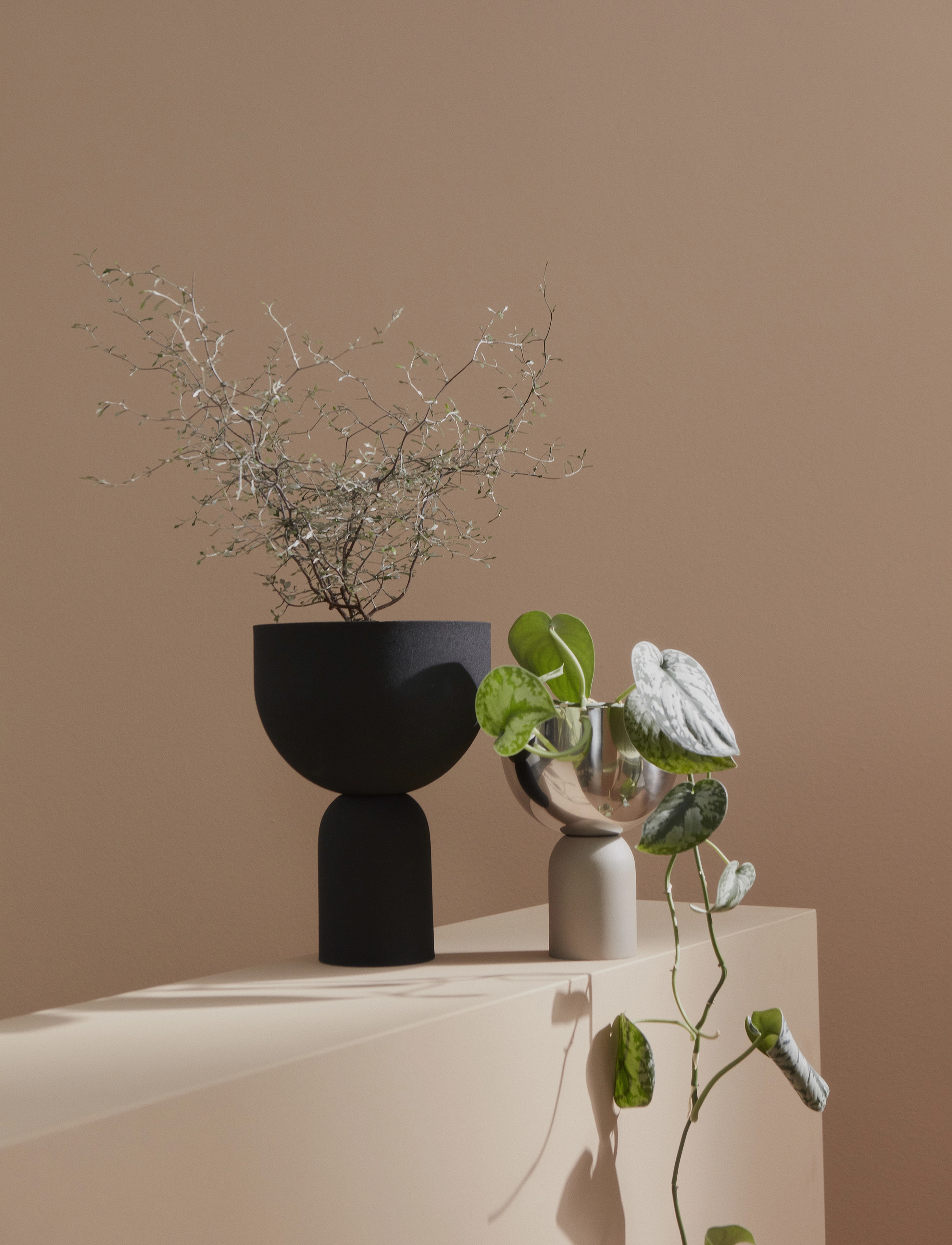 AYTM - TORUS blomsterpotte - krukker - black - 4