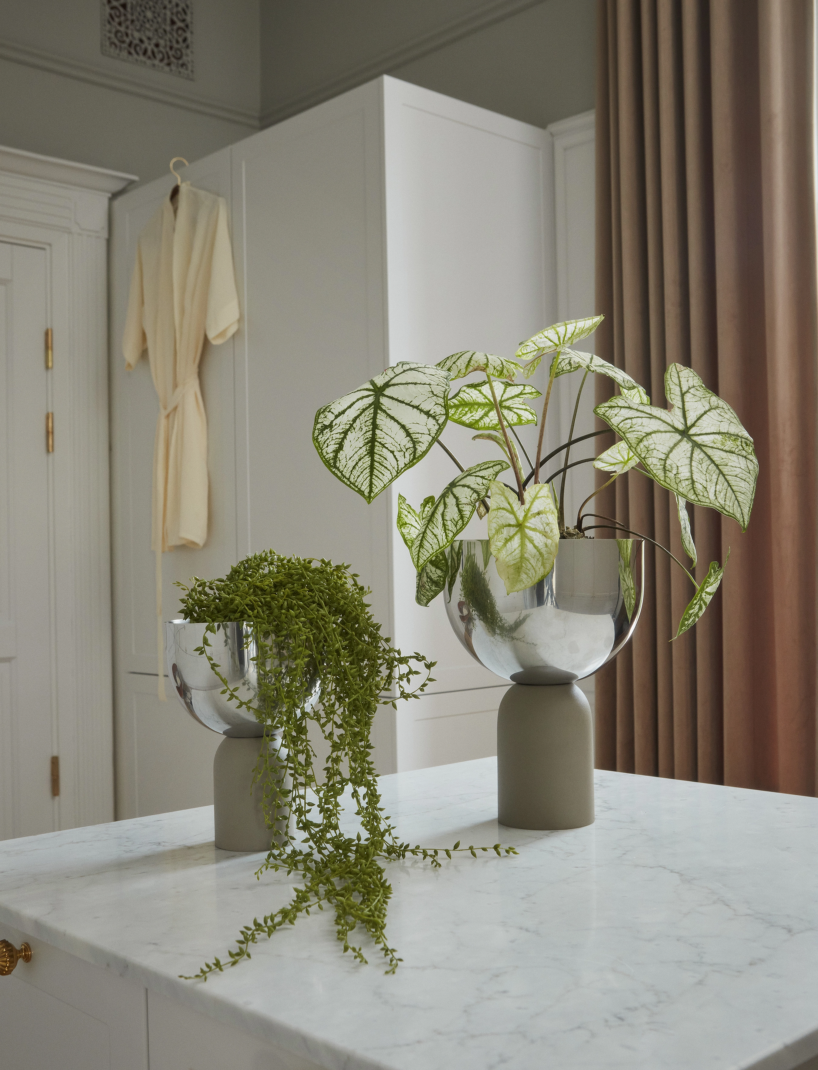 AYTM - TORUS blomsterpotte - krukker - silver taupe - 3