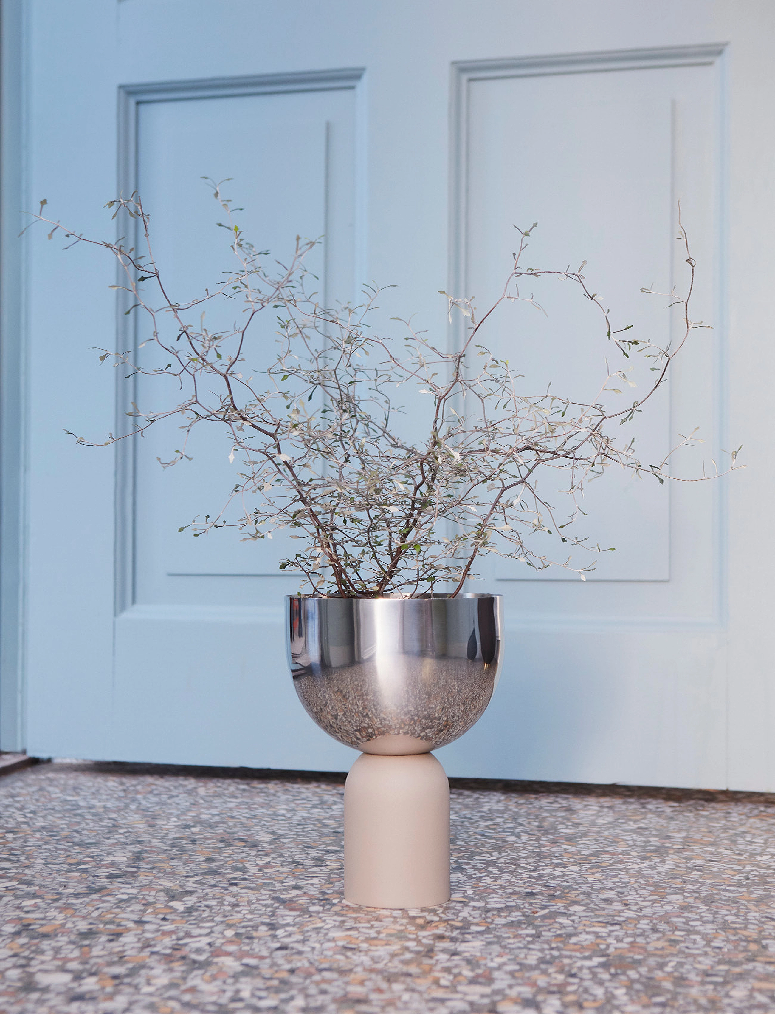 AYTM Torus Blomsterpotte, H30.6 cm, Beige, Dekoration > Blomsterpotter, Unisex