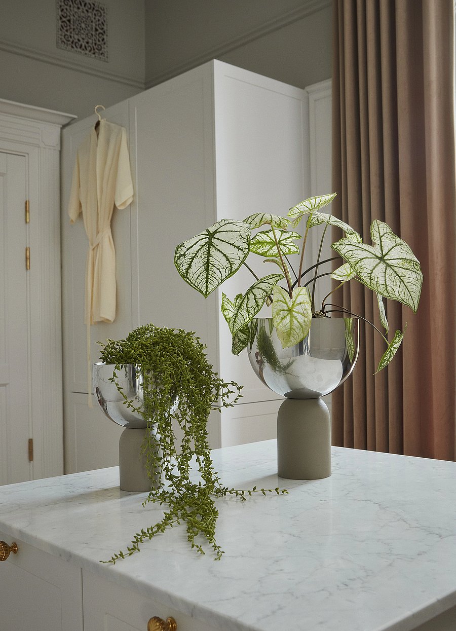 AYTM - TORUS flowerpot - lillepotid - silver taupe - 3