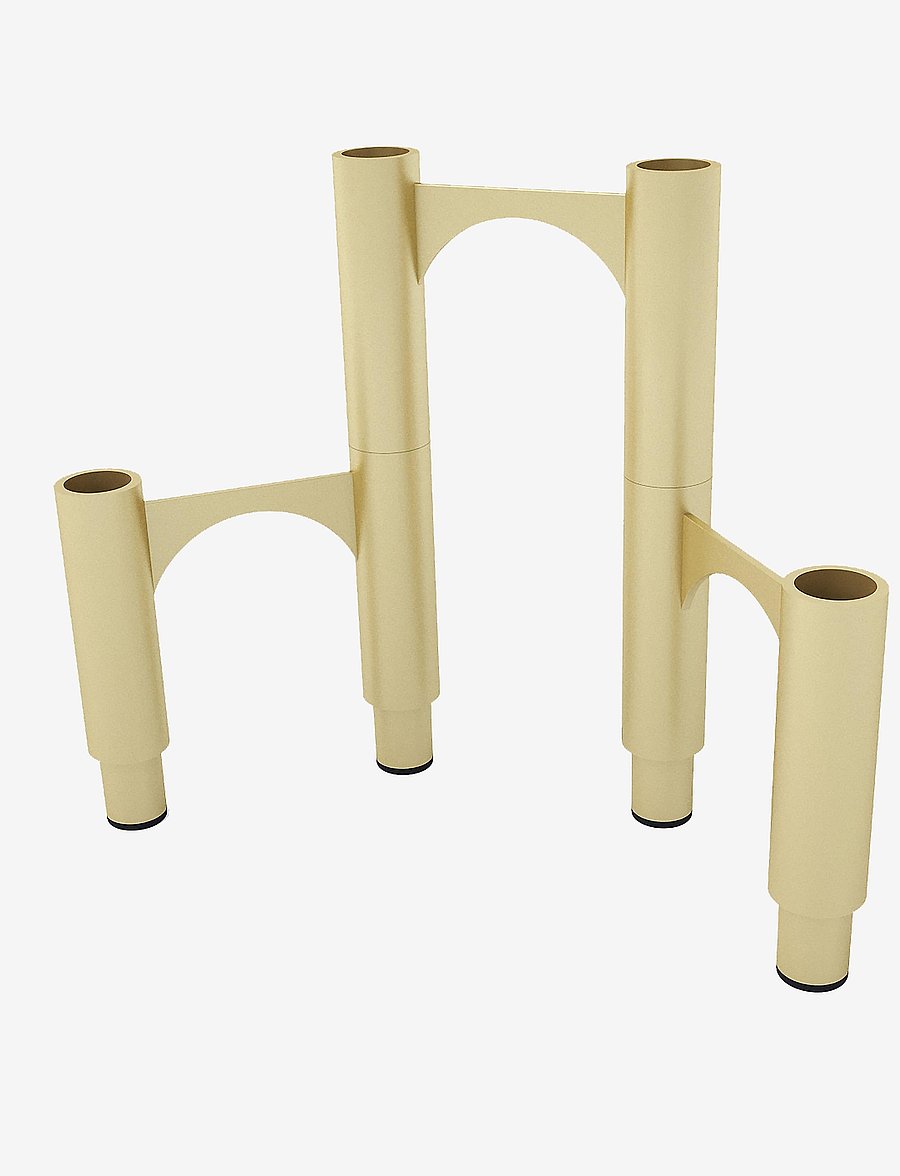 AYTM - COMPONO candleholder set/3 - kerzenhalter & kerzenständer - gold - 2