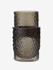 AYTM - ARURA medium glass vase - isot maljakot - black - 1
