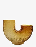 ARURA medium glass vase - AMBER