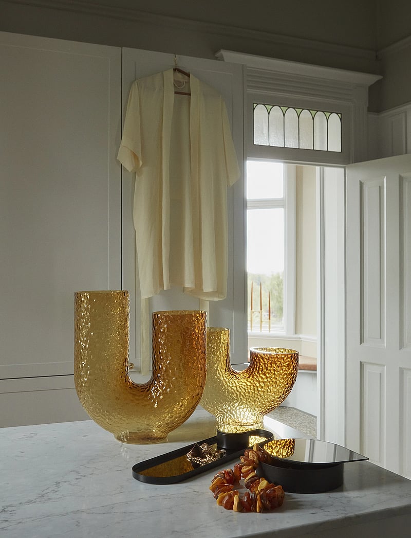 AYTM - ARURA high glass vase - vaasid - amber - 4