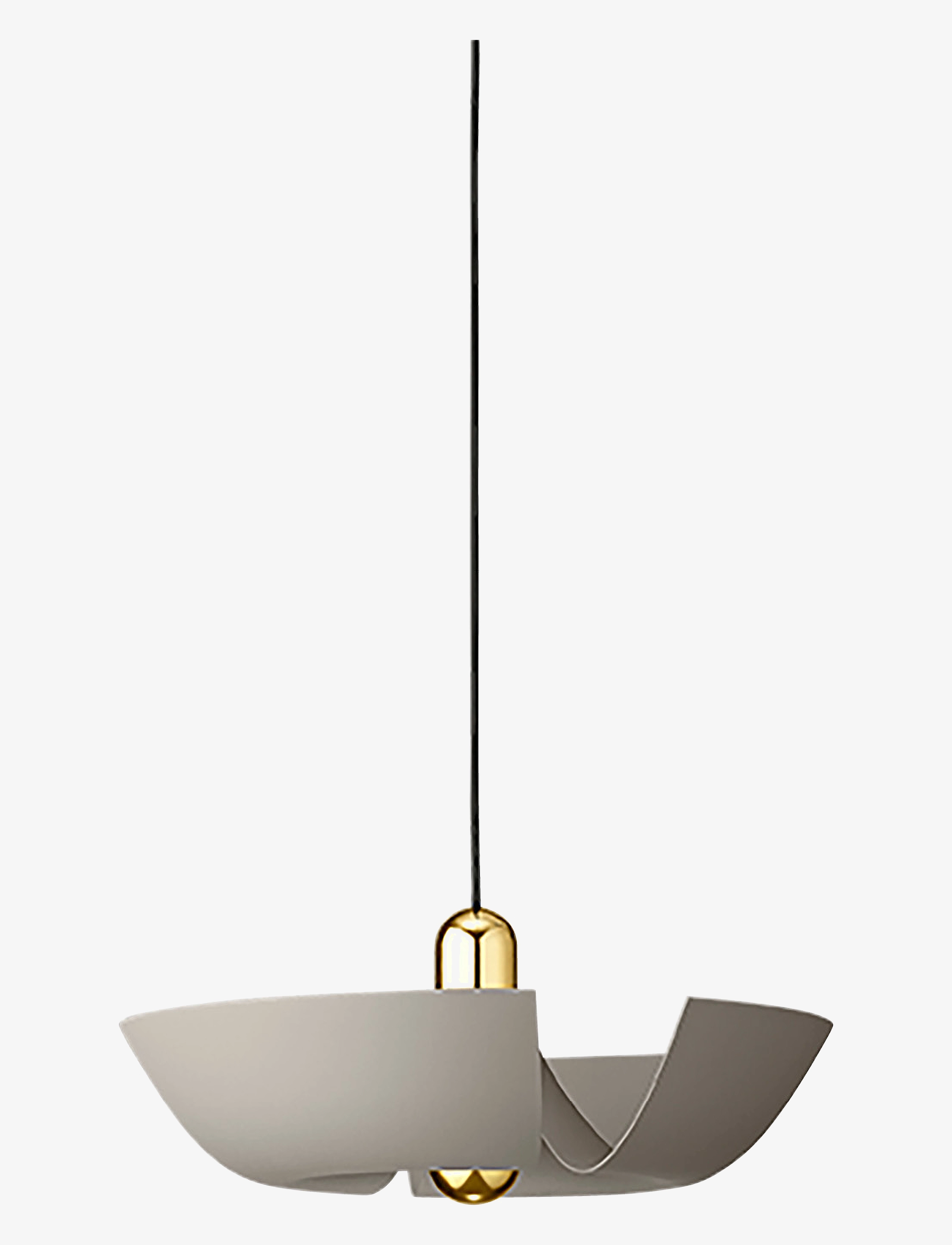 AYTM CYCNUS Pendant - Lampen - TAUPE/GOLD / grey