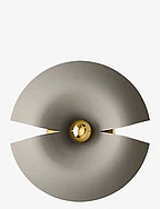 CYCNUS wall lamp - TAUPE/GOLD