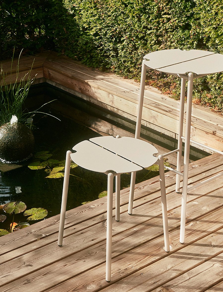 AYTM - NOVO Bar stool - barhocker - taupe - 0