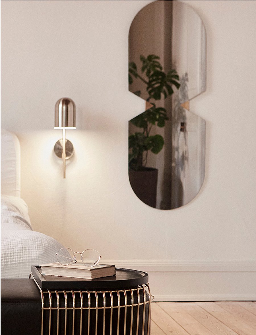 AYTM - VERTO mirror - wandspiegel - black - 2