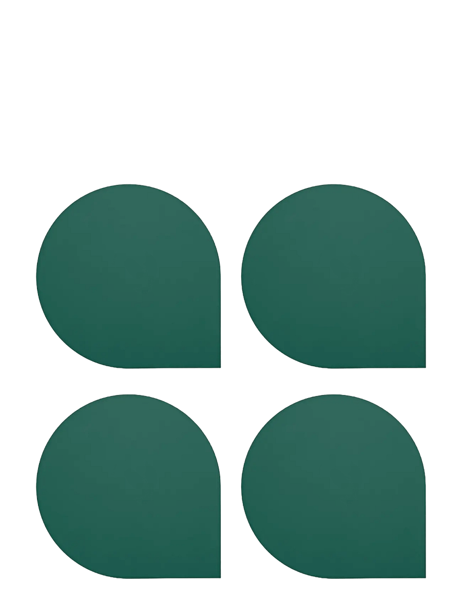 AYTM - STILLA coaster (set of 4) - die niedrigsten preise - forest - 0