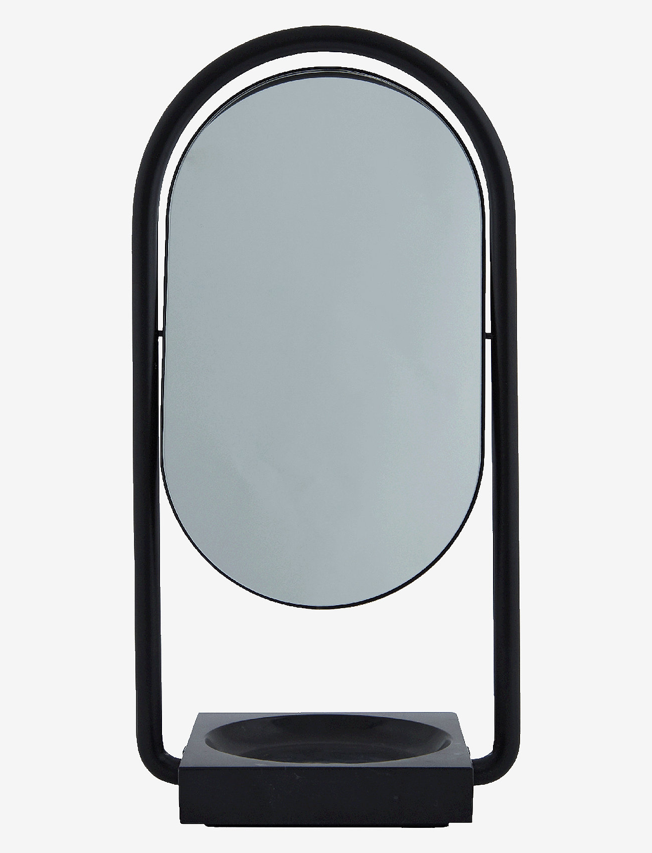 AYTM - ANGUI table mirror - round mirrors - black/black - 0