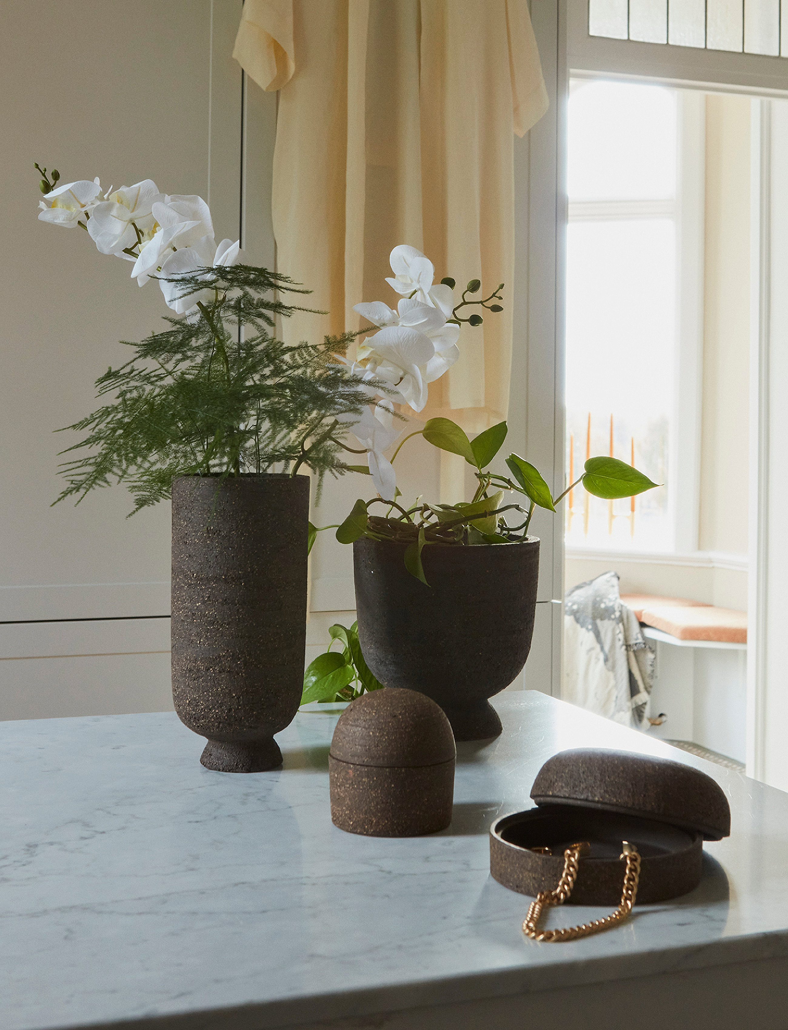 AYTM Terra Blomsterpotte/Vase, One Size, Decoration, Braun - Flower Pots, Homeware
