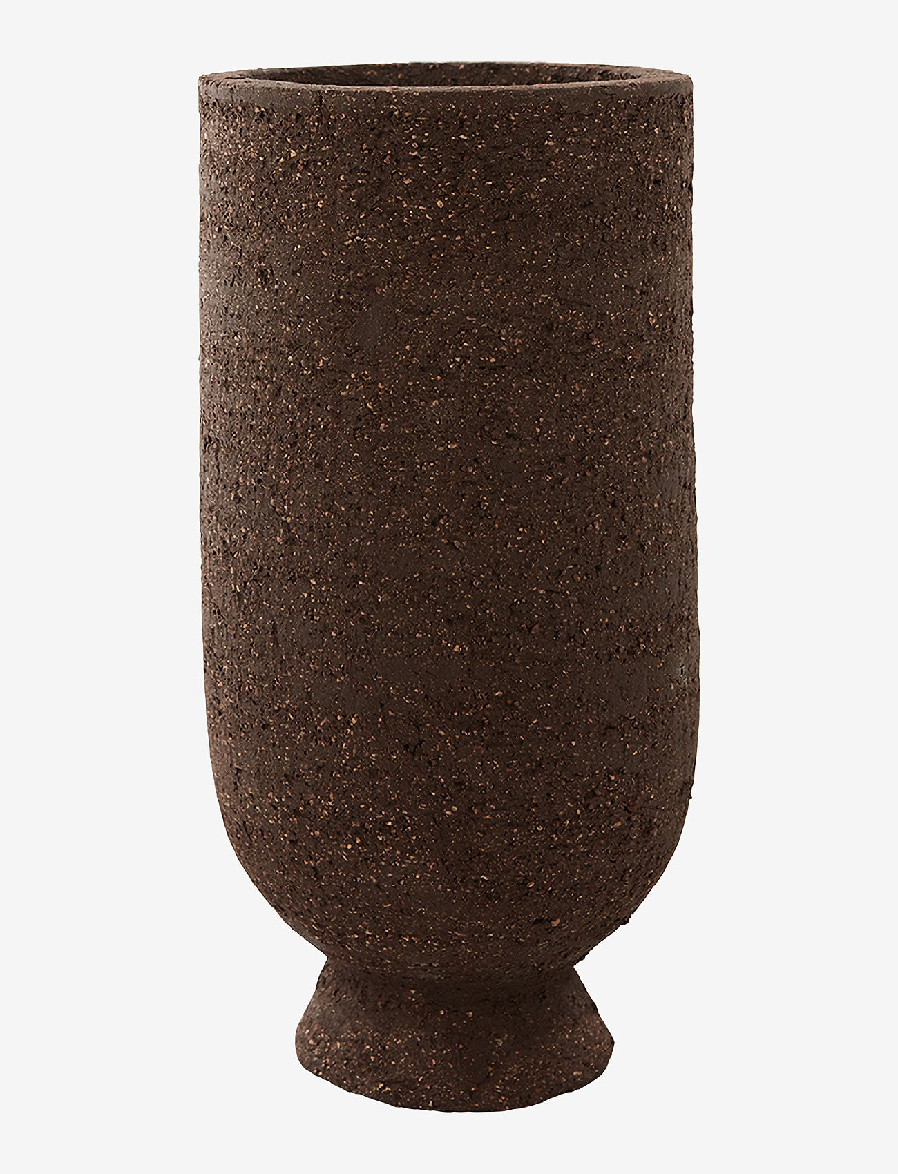 AYTM Terra Blomsterpotte/Vase, Flower Pots, Brun, Str: Ø13X27CM