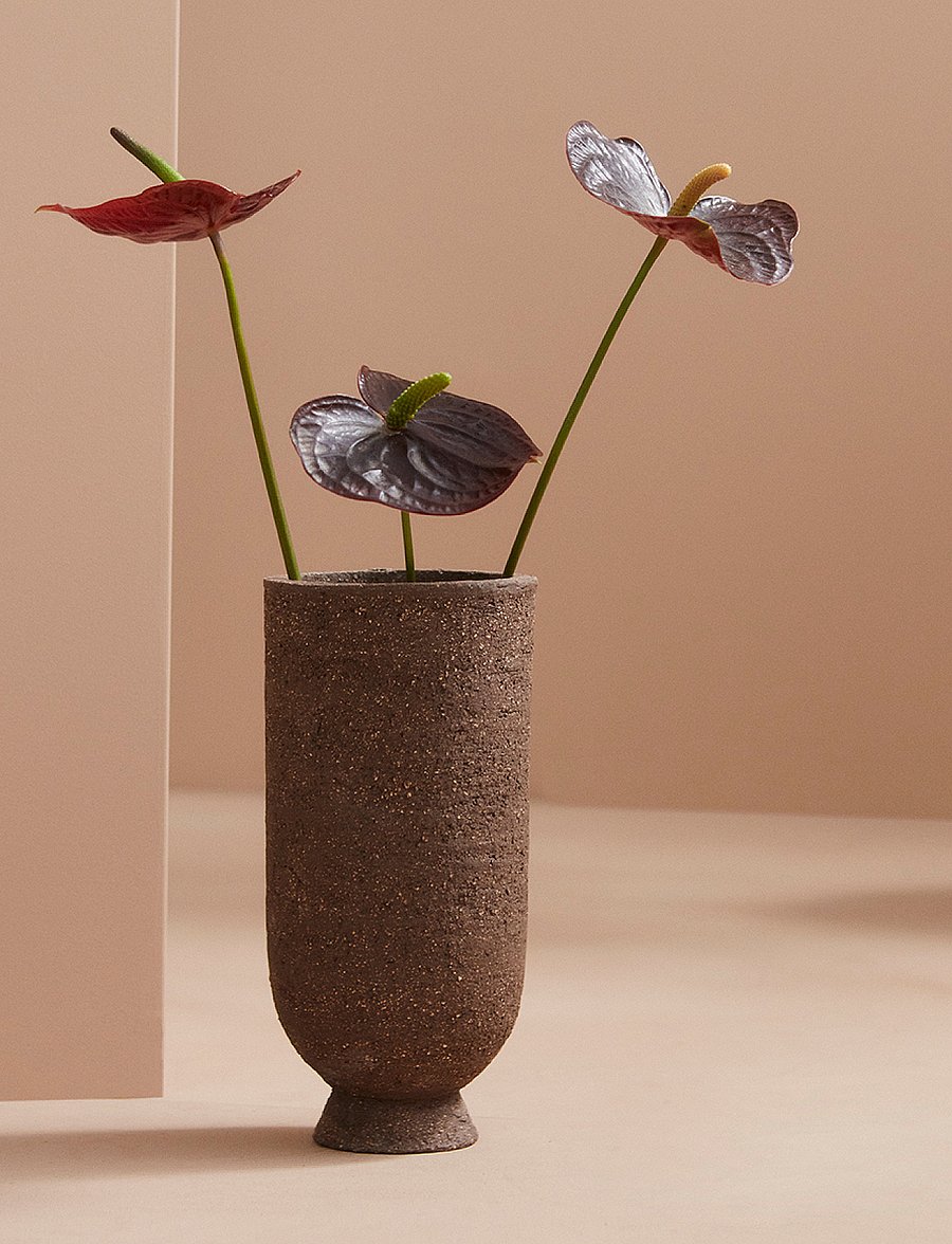 AYTM - TERRA flowerpot/vase - lillepotid - java brown - 2