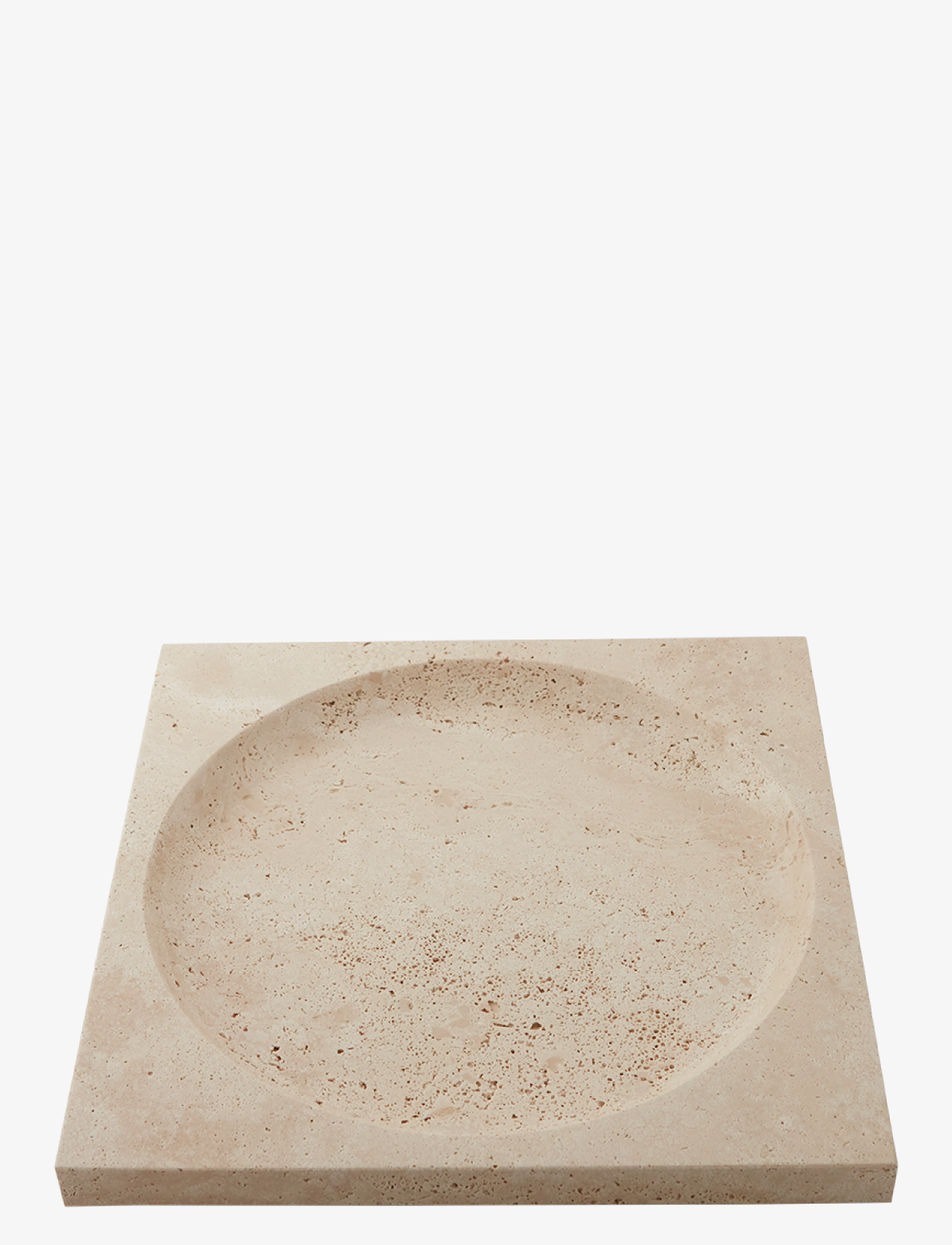 AYTM REGINA dish - Interior - TRAVERTINE / beige