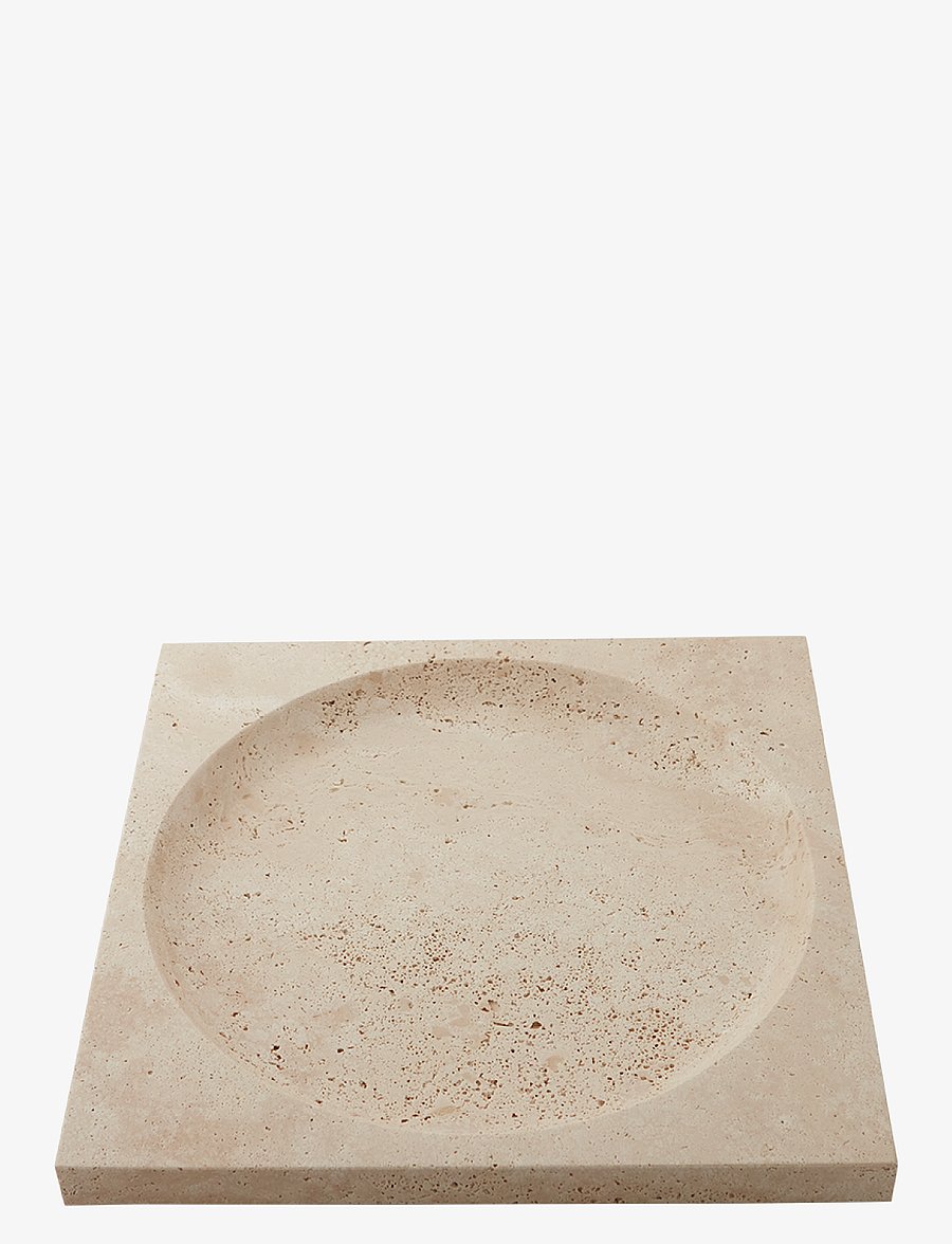 AYTM - REGINA dish - dekoratiivsed vaagnad - travertine - 1