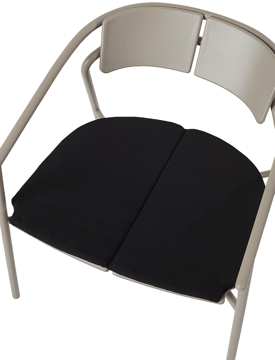 AYTM - NOVO cushion - lounge chair - black - 3