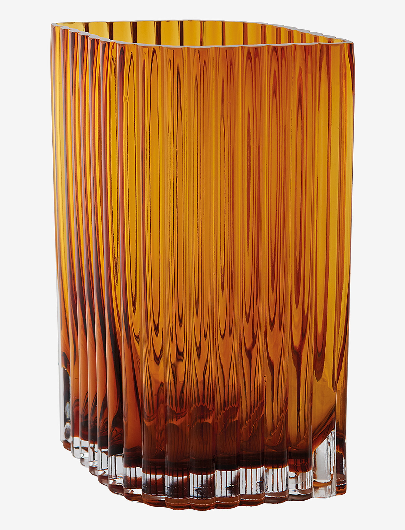 AYTM Folium Vase, Vases, Gul, Str: H:25CM