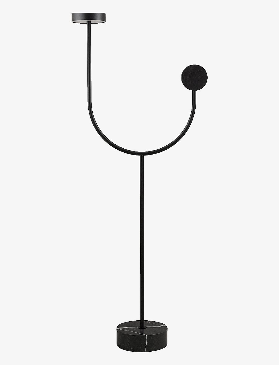 AYTM - GRASIL floor lamp - black/black - 0