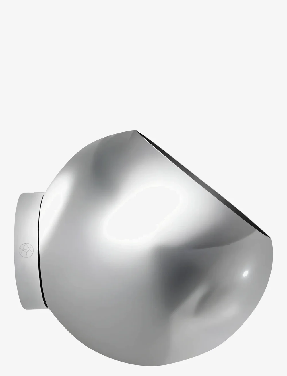 AYTM - GLOBE wall flowerpot - blumentöpfe - silver - 0