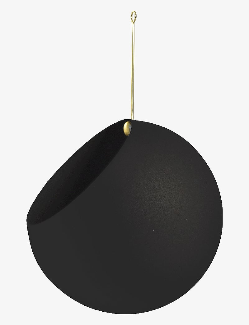 AYTM - GLOBE hanging flowerpot - blumentöpfe - black - 1