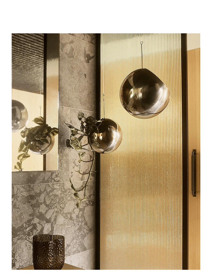 AYTM - GLOBE hanging flowerpot - blumentöpfe - silver - 2