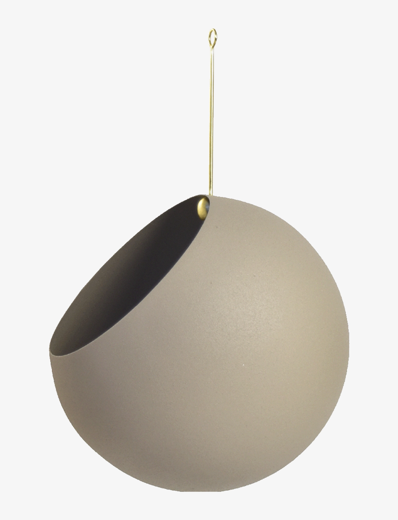 AYTM GLOBE hanging flowerpot - AYTM - TAUPE / grey