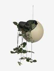 AYTM - GLOBE hanging flowerpot - födelsedagspresenter - taupe - 1