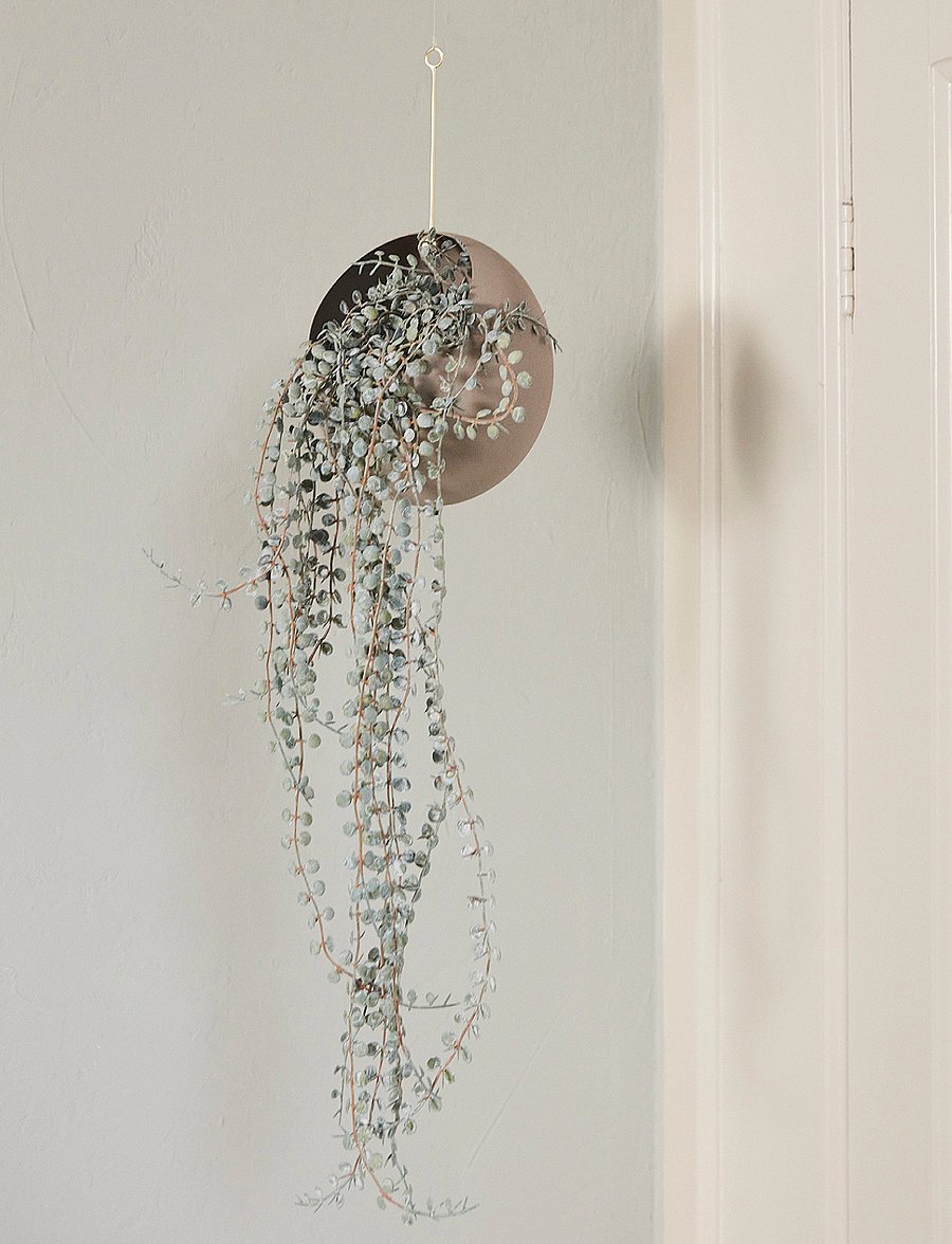 AYTM - GLOBE hanging flowerpot - blumentöpfe - taupe - 0